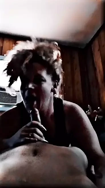 Wife doing her thing