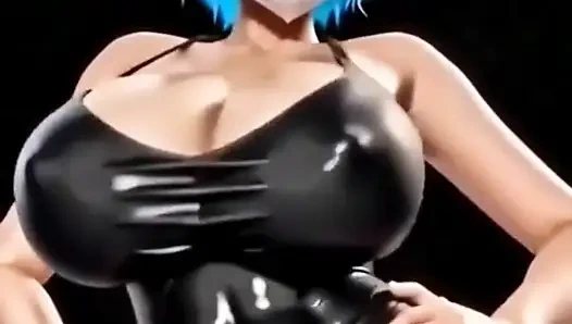 Just a police officer bounce ass, Ai animation