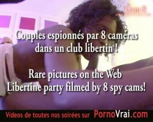 Cam in a french swingers club! part23