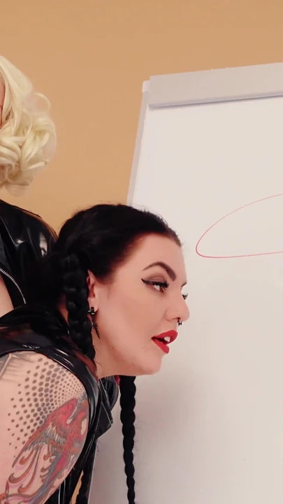 ROUGH FUCK lesboan compilation of 2 hot curvy MILFs | Clip 1
