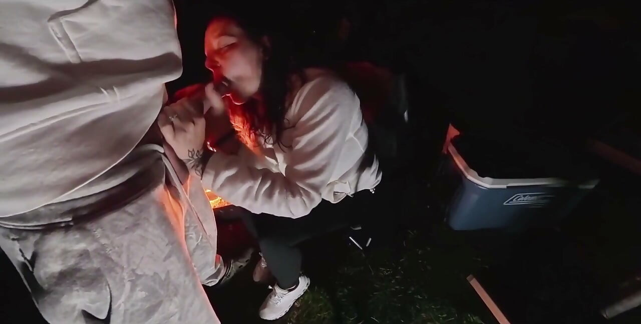 Wife Sneaky Public Campsite Sex