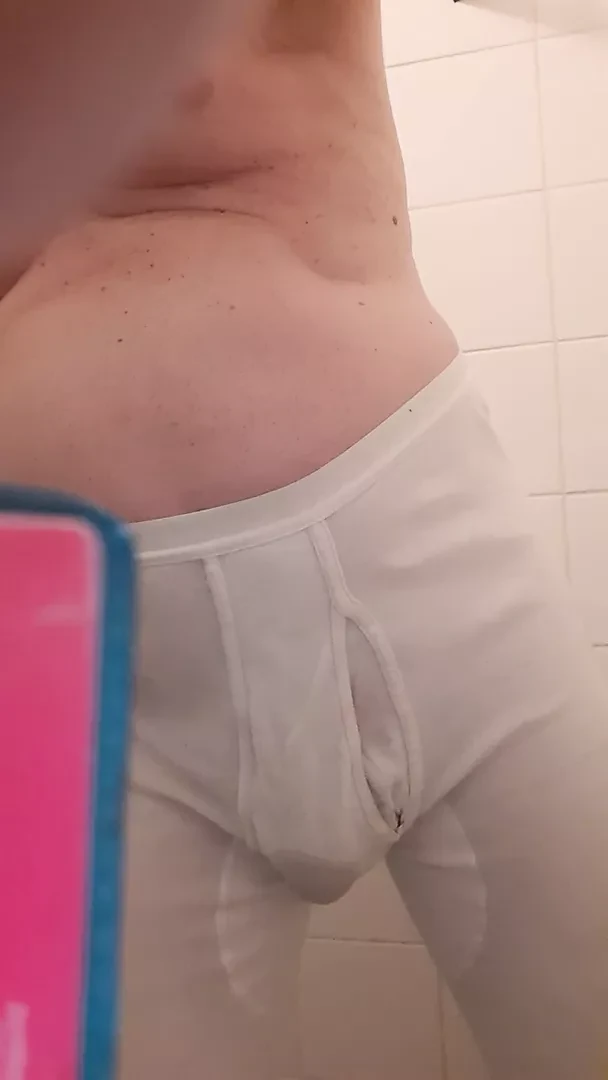 peeing in underware