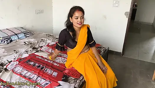 Brother-in-law gave chips as a gift and took my ass in return Desi village-style anal sex video with Hindi audio