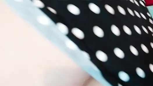 Stepmom asks me for a back massage, but my hand goes down and I fuck her hard and fill her pussy with cum - creampie