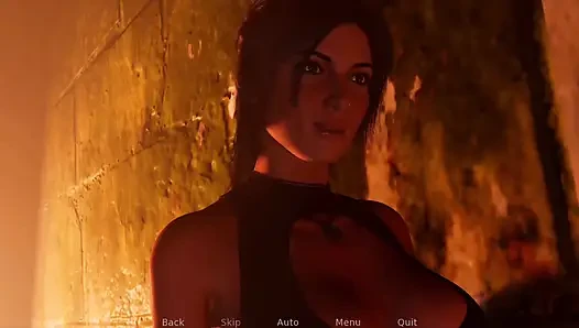 Приключение Croft 1 - неизвестный трахнул пальцами