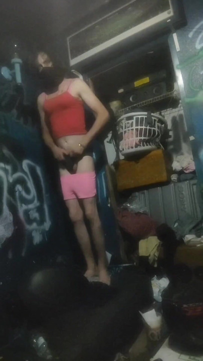 Hot Crossdresser Grinding, Stripping, Dry Humping, | Clip 1