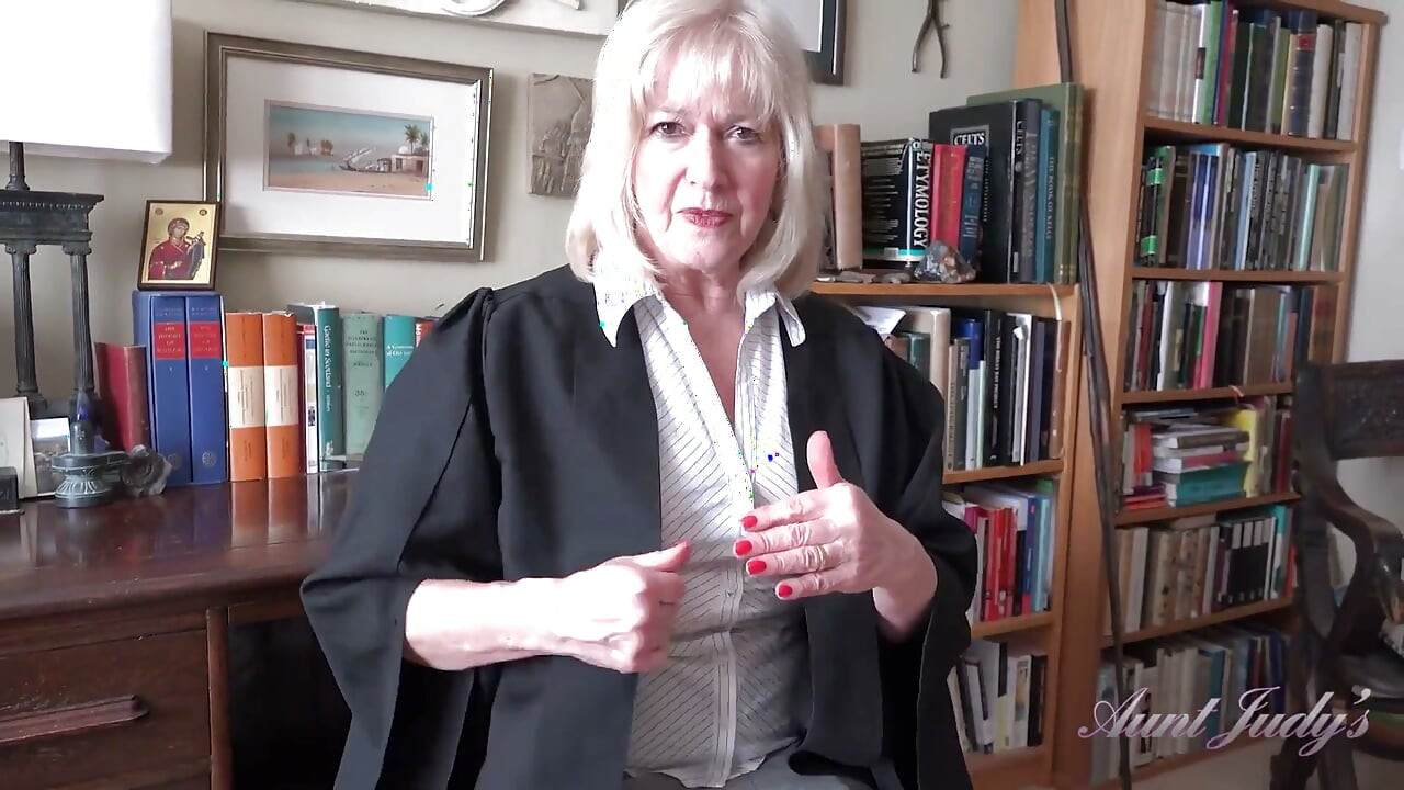 Auntjudys - Your 69yo Mature Teacher Ms. Louise Helps You Get Your Grades up