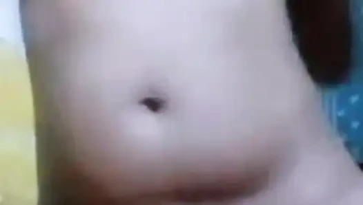 At first, the video call was just plain and even my friend's wife was naked, making me want to masturbate