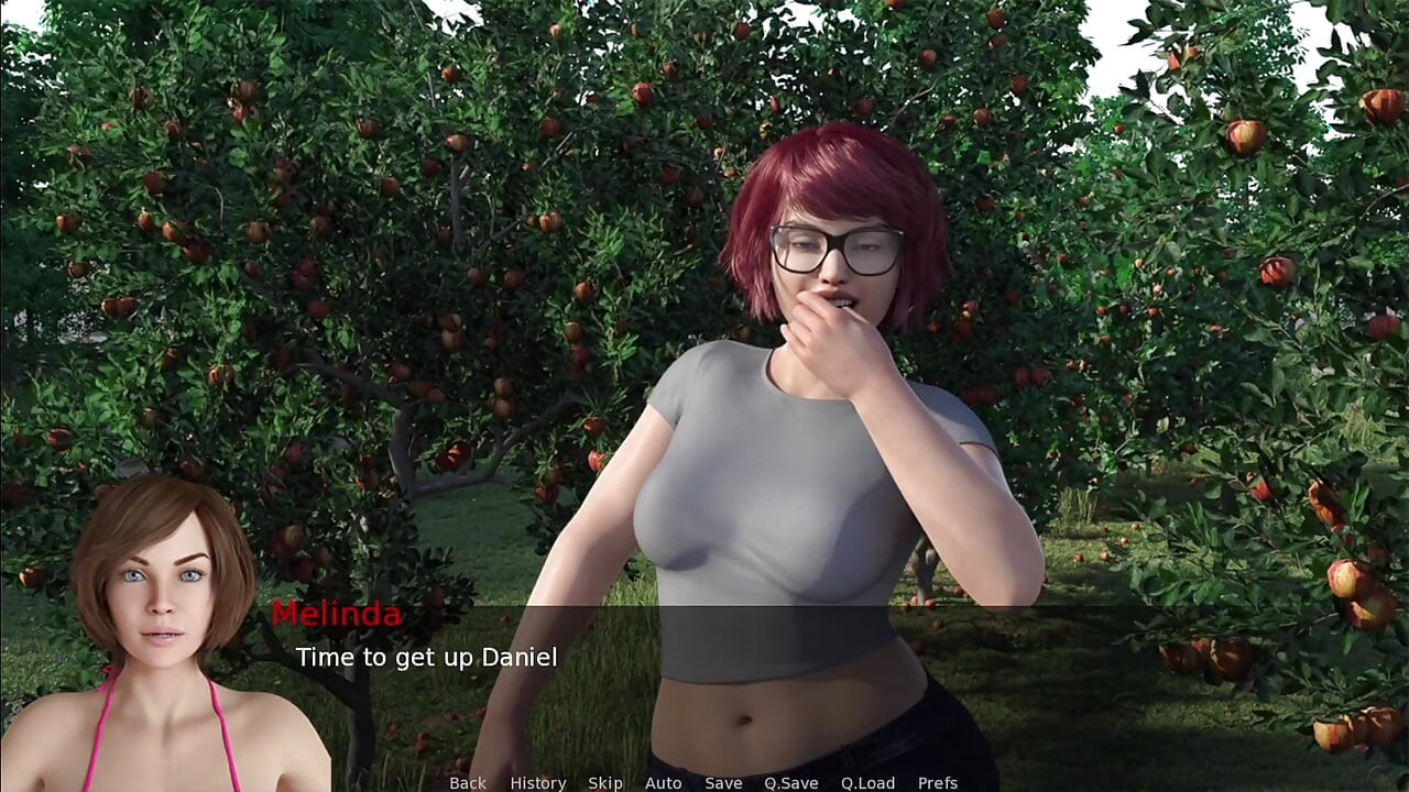 Melinda's Breeding Instinct Works in High Urges to Get Pregnant by Her Step Stepson on Her Monthly Period Cycle