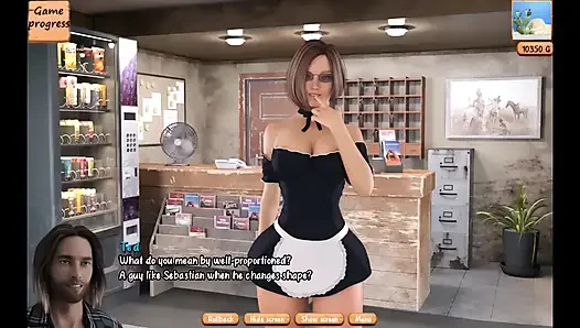 The Motel Gameplay (ntr Route) Hot Wife Fantasizes About Fucking a Stud