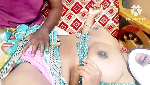 Azgın kontrolsüz kayınbiraderi onu tatmin etmesi için kayınbiraderi baştan çıkardı