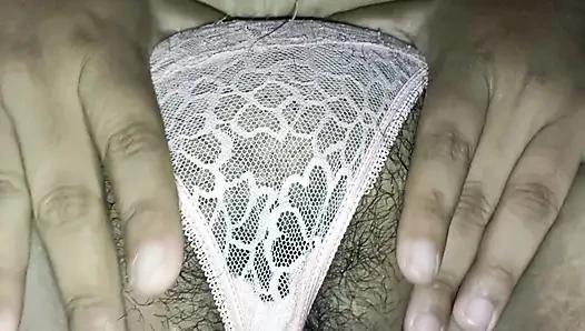 playing with her butt plug and putting it in her fat pussy