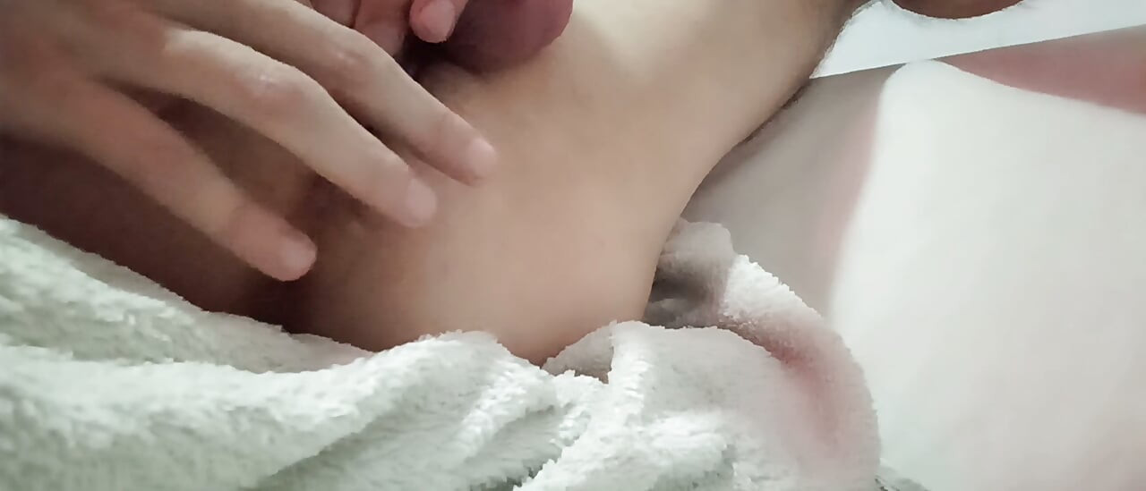 Rectal creampie before putting my cock in me