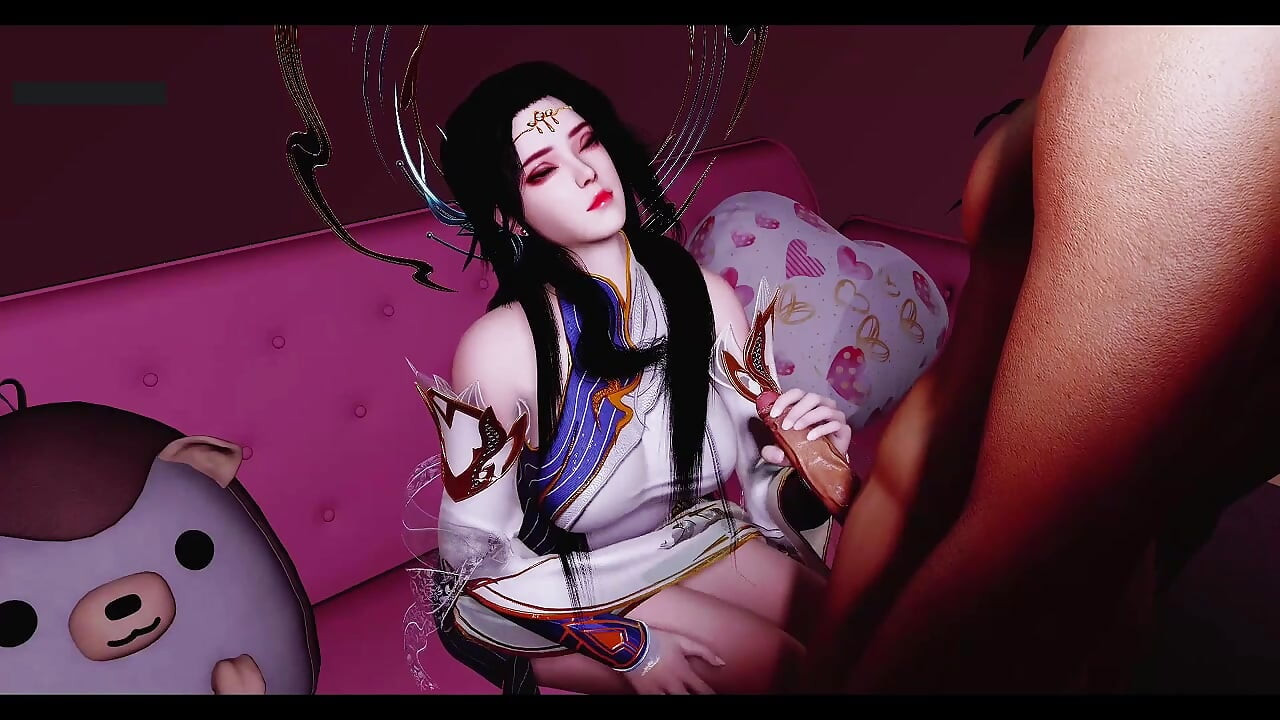 3 boyutlu gece aleminin kraliçesi- 3 boyutlu animasyon hentai