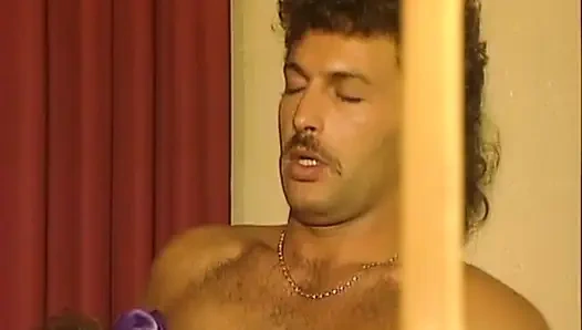 DP orgy action in the bar featuring stunning German sluts