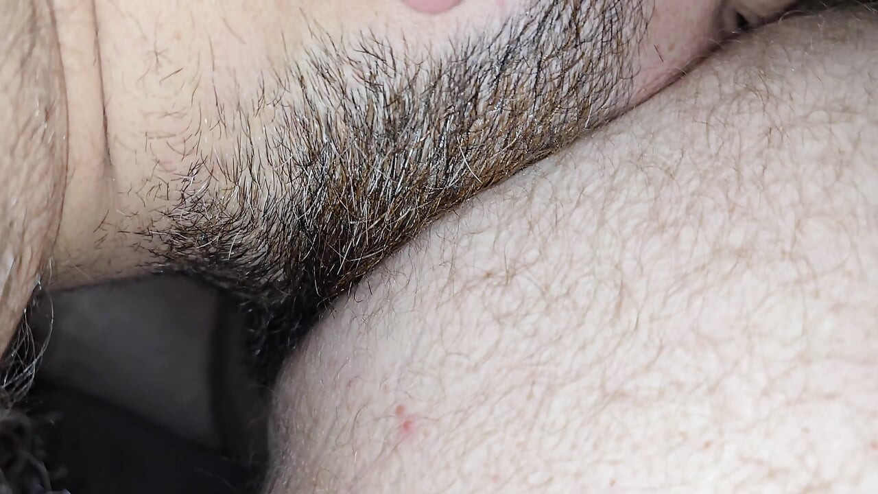 Hairy Bear Fucks My Ass Until He Cums Inside