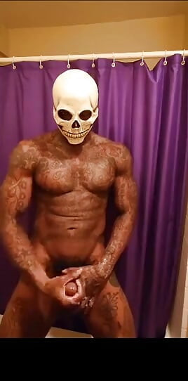 BBC Worship Hallelujah Johnson (Ghost Rider Johnny Blaze) Tall Dark Chocolate Muscles Tattoos Hairy BBC Hallelujah