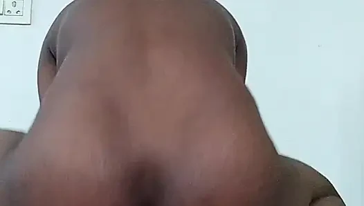 Desi girl masterbating his choot by big dildo in study room
