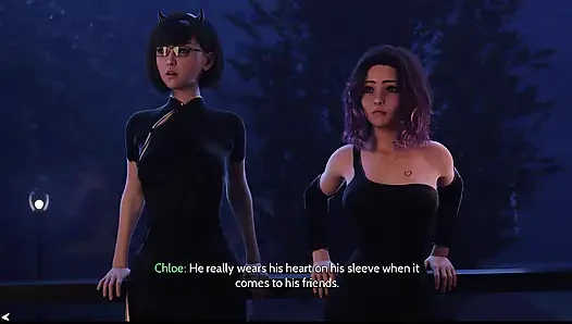 Birinci sınıf öğrencisi 32 yaşındaki Chloe ve Julia ile seks yapıyor harika