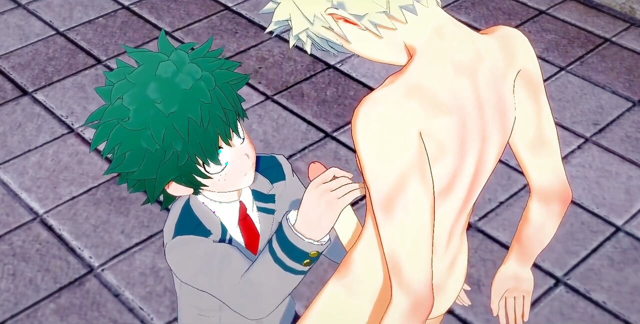 보쿠 노 히어로 - Deku 오지는 섹스 - 일본 아시아 만화 애니메이션 헨타이 포르노