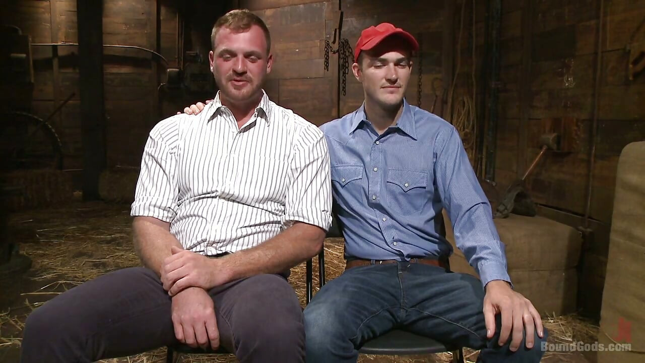 Farmboy Punished for Jerking off on the Job