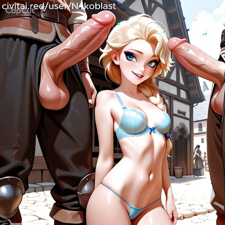艾莎冰雪奇緣迪士尼輪姦AI