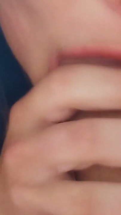 My little stepsister is learning to give blowjobs on my cock. | Clip 1
