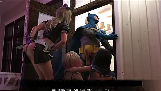 Three Sexy 18 Plus Petite Girls Having Fun With Guy Big Cock In Halloween