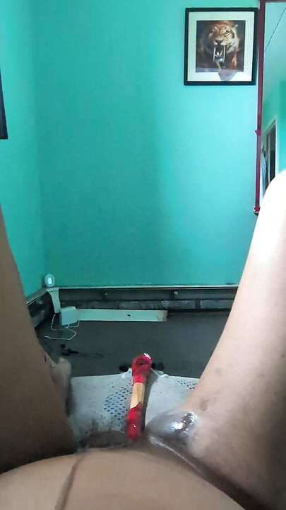Anal orgasm in pantyhose