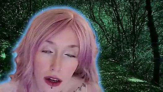 Giantess V0re POV Fantasy Fairy Giantess Devours High-cal Human Prey - Throat Bulge Swallows & Digestion Tease!