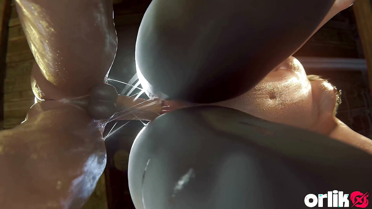 Ada Wong y Ashley Graham: pantalones rasgados en perrito - Resident Evil 3d