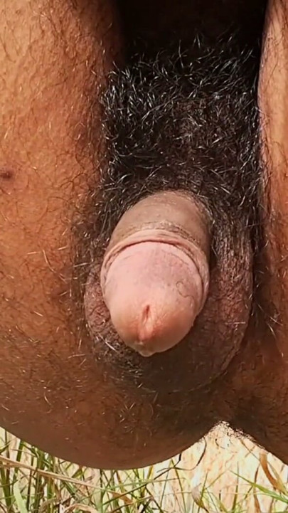 Young Indian Boy is Masturbating in the Jungle. | Clip 1