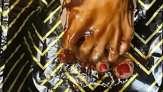 Kompilasi kaki melove yang berantakan & kaki panjang
