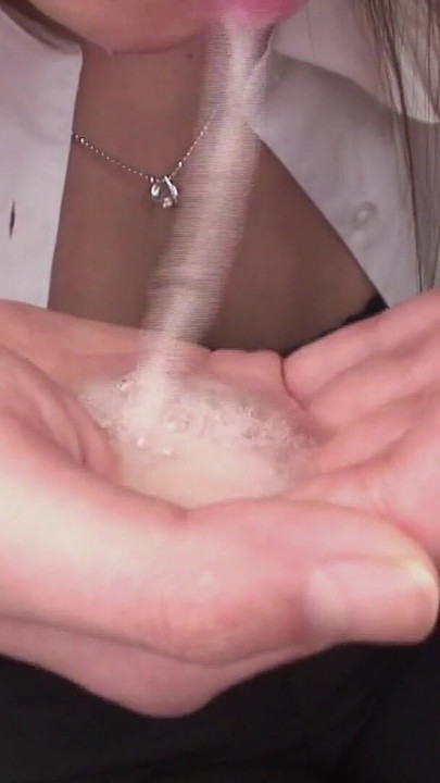 Memorable moment from "Japanese girl gives a blowjob in a job interview!"