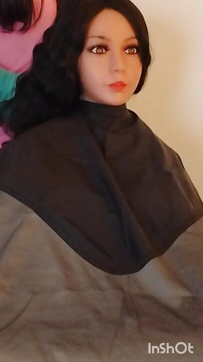 Lindsey erotic chemical cape modeling session busty sex doll