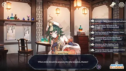 Ep9: Tea Ceremony with the Chosen 5 - a Royal Gathering in the Imperial Harem - Harem Fantasy