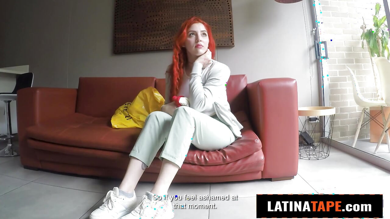 Danger, danger! she likes it wild... fucking this CUTE LATINA TEEN with red hair felt electrical