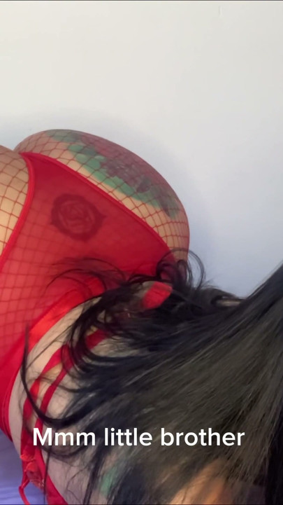 FAMILY ROLES-My stepbrother masturbates with my dirty panties and I teach him how to fuck my ass | Clip 2