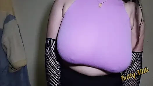 Играю и показываю своим Huge Sits «Katty Milk»