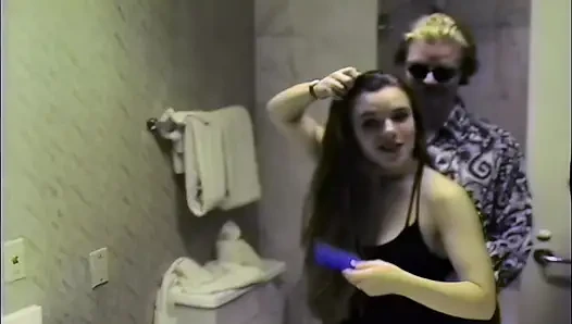 Cum on Bush Amateur 90s Couple
