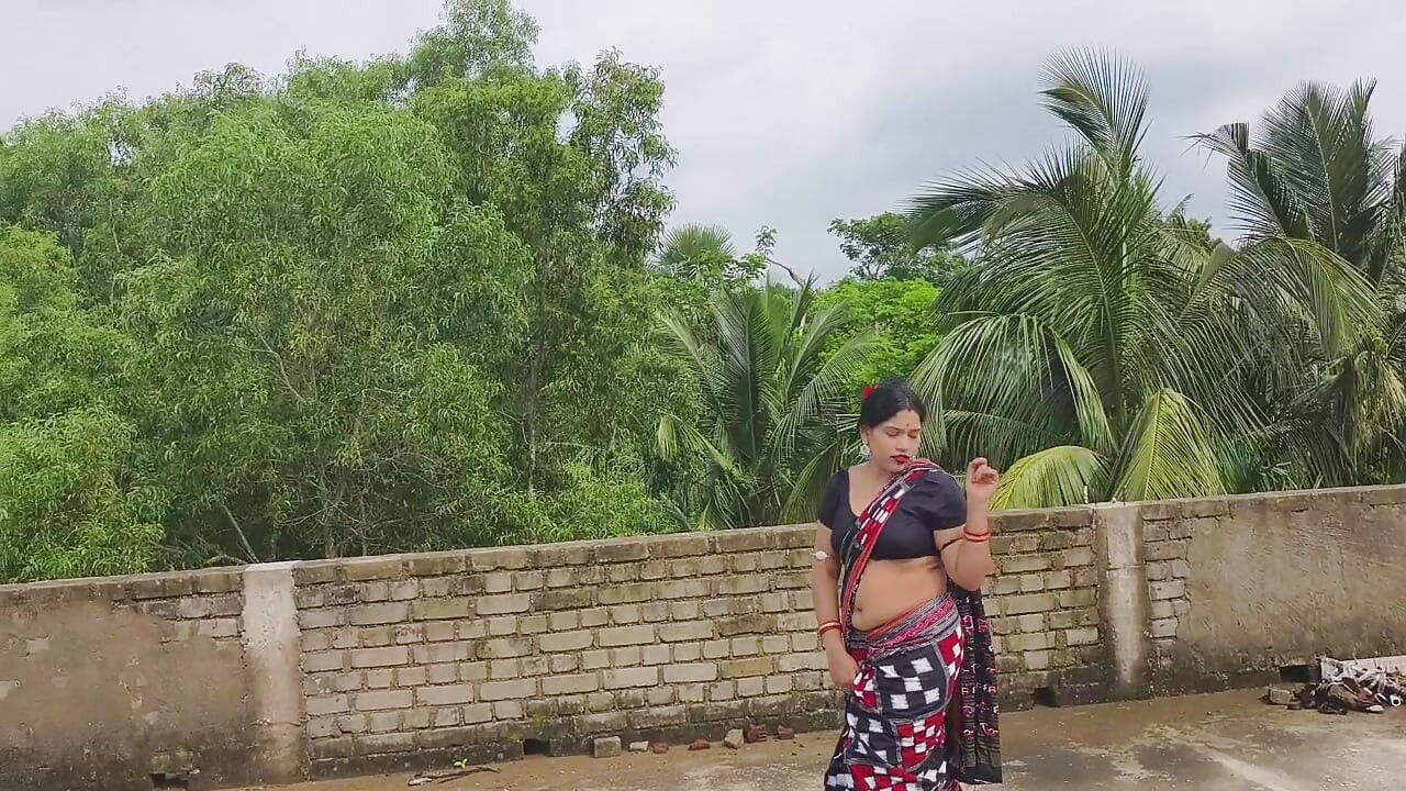 Step-Mom Takes Her Step-Son On The Roof Over Before Hard Touching