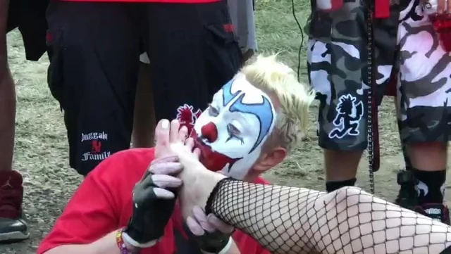 Foot Worshiping by FlipFlop The Clown