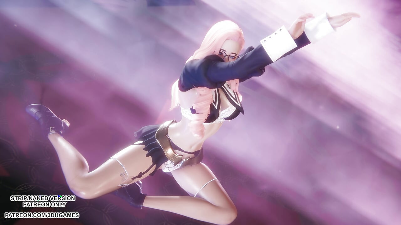 MMD Love It - Seraphine Sexy Kpop Dance League of Legends Hentai necenzurat 4K 60FPS