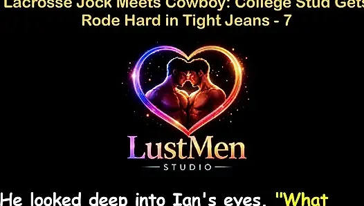 English Audio Gay Sex Story - Lacrosse Jock Meets Cowboy College Stud Gets Rode Hard in Tight Jeans - Part 7
