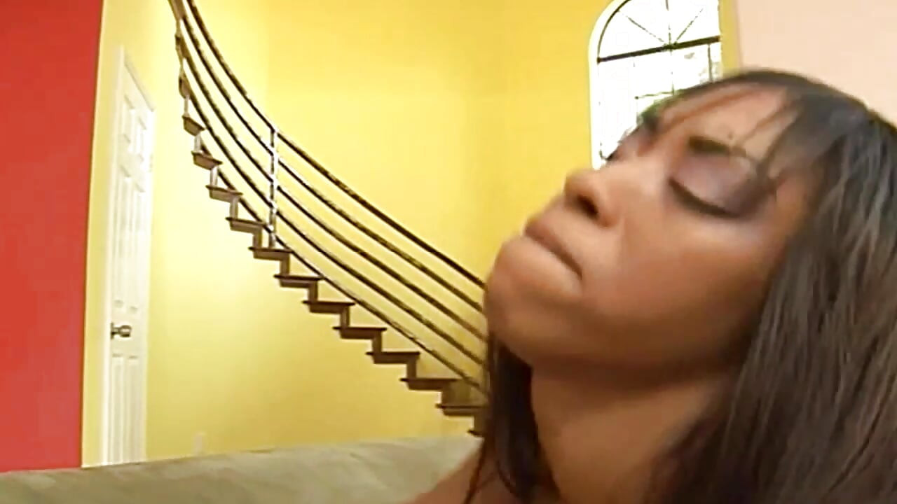 All in Black Porn with a Black Slut Riding a BBC