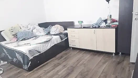 Сексуальная Жена Тренется Дома Голышом.