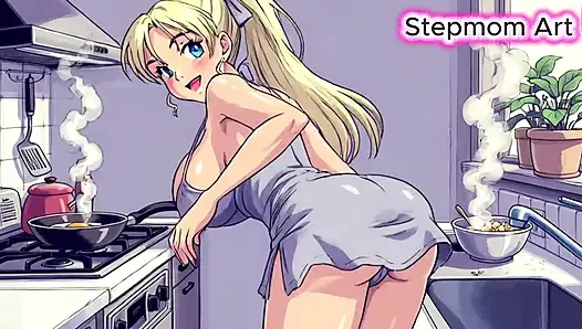 JOI Stepmom Burning and dripping with desire - Come with me 100% You'll cum - Dirty Talk