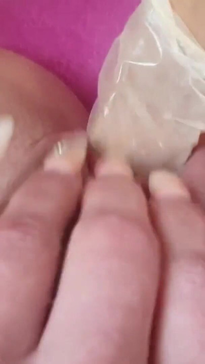 Memorable moment from "SEXY MILF penetrating & STREACHING her small pussy with different objects and items"