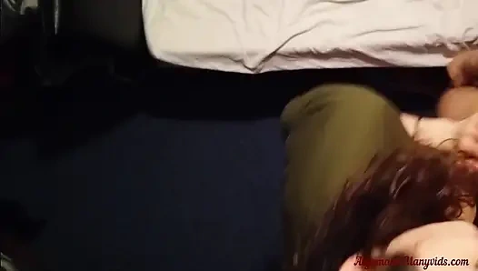 Thick Sex Toy in My Pussy and My Best Friend Hard Cock in My Ass.first Part