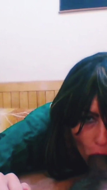 Captivating moment from "Bedtime Sex with Hot Beautiful Girlfriend"
